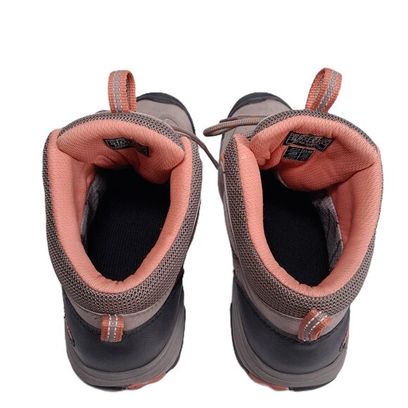 Keen Verdi II Mid Hiking Boots Women 8.5 Leather Tan Orange Outdoor 1009555 - Picture 10 of 15